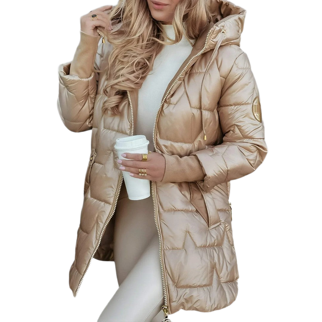 Suzanne | Elegant Autumn Coat with Hood