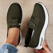 Jacquetta – Orthopaedic Knit Slip-On Trainers
