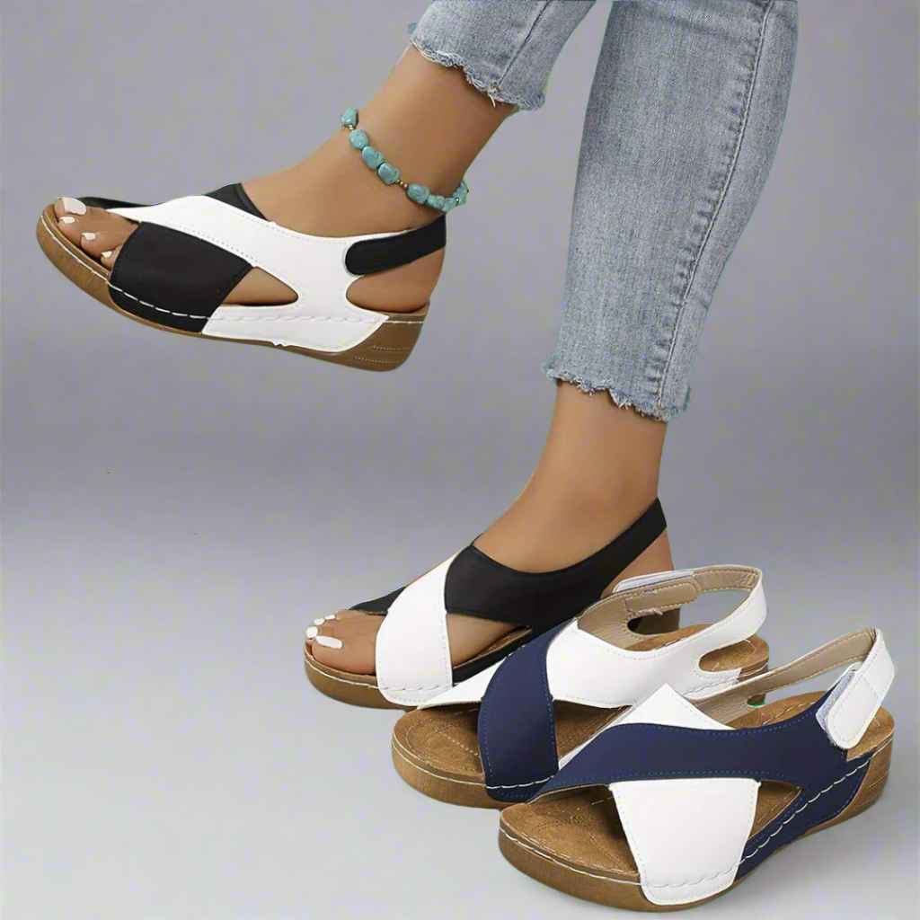 KENDRA | WIDE-FIT CUSHIONED SANDALS