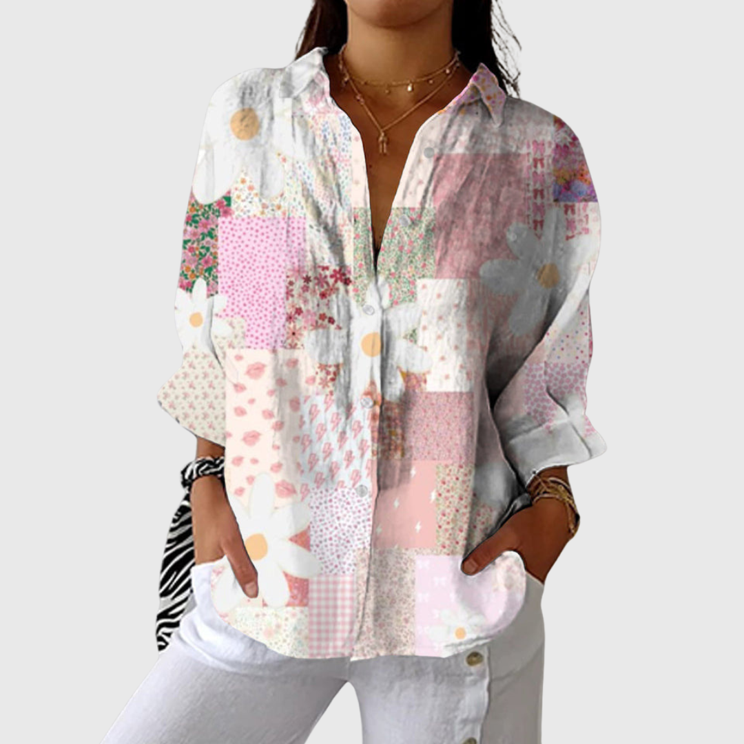 Toni | Printed Blouse