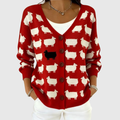 BUTTON-FRONT CARDIGAN