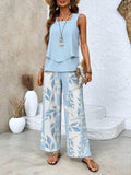 AVERIE | PRINTED SLEEVELESS CO-ORD SET