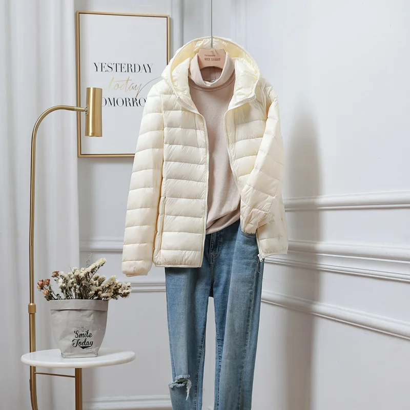Orpha | Contrast-Lined Puffer Jacket