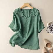 Maricarmen | Rounded-Collar Blouse