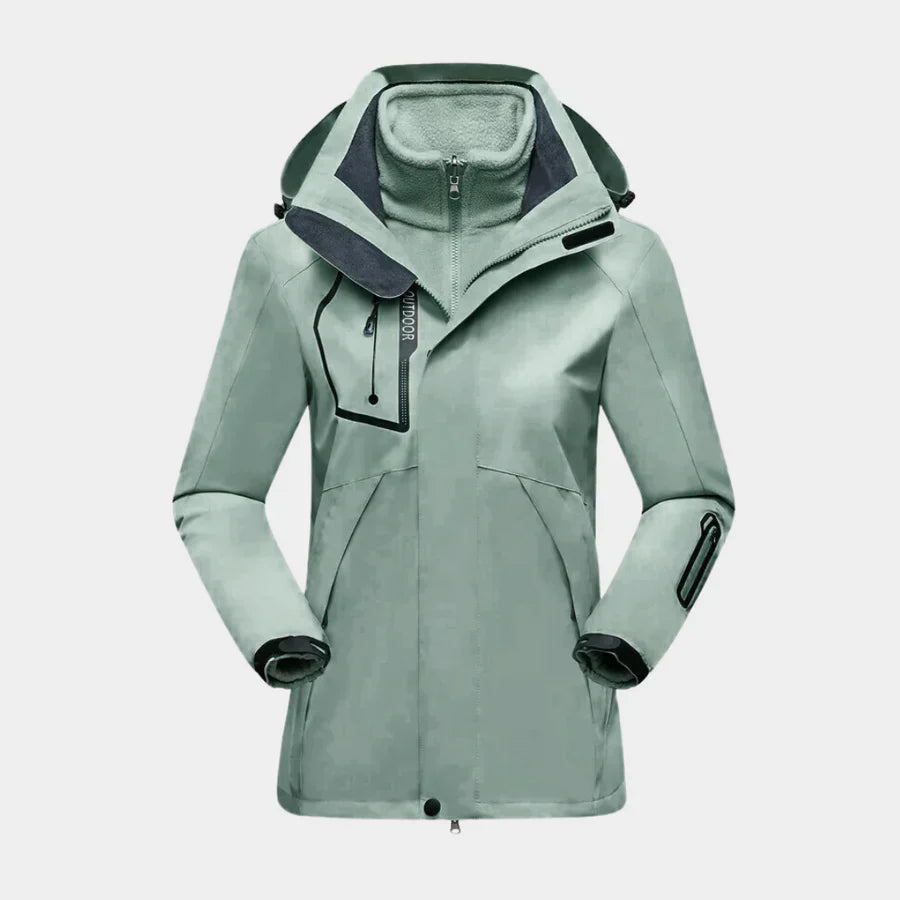Margery | Hooded Zip Jacket