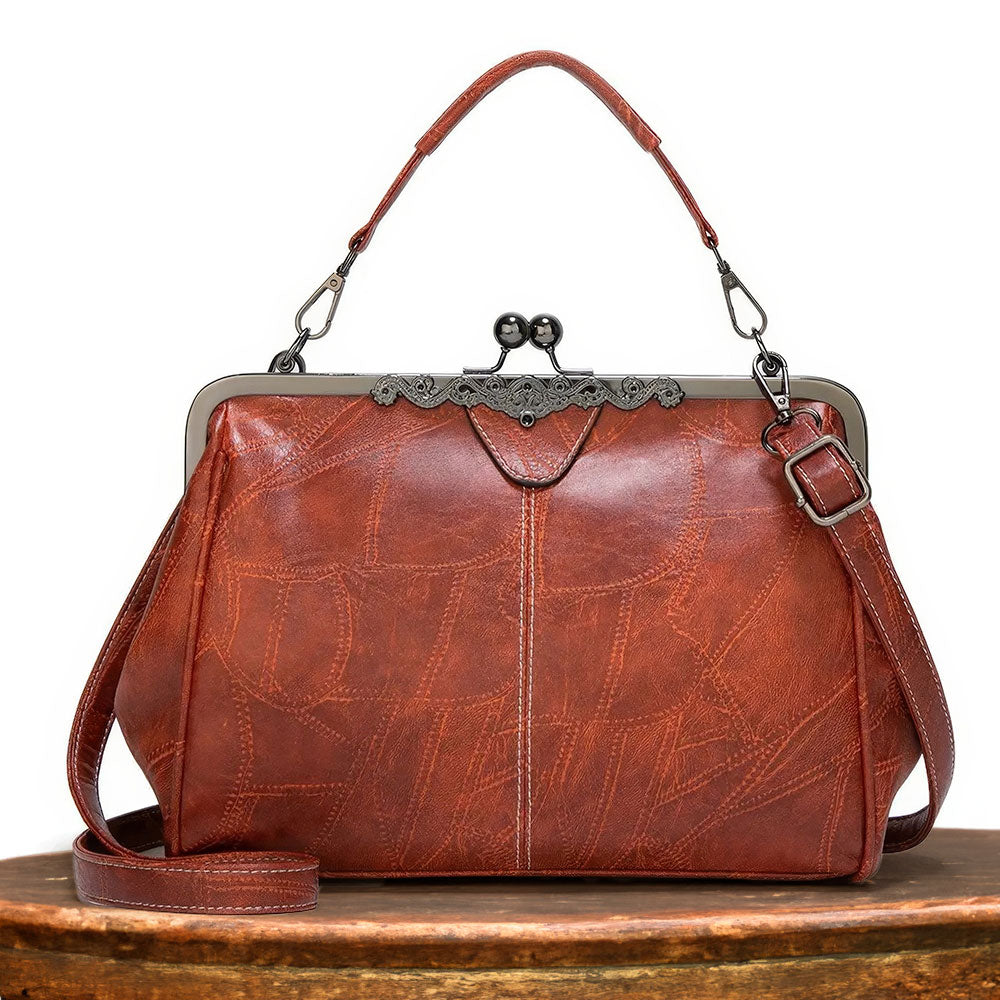LILY | LEATHER VINTAGE SHOULDER BAG