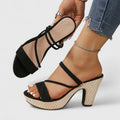 LORIENNA | ADJUSTABLE-STRAP LIGHTWEIGHT HEELS