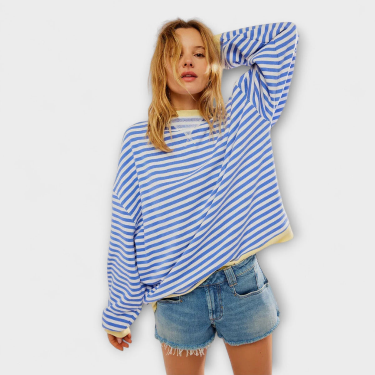 MARLENE | STRIPED OVERSIZED DRESS