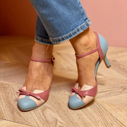Women's heels in Powder Blue