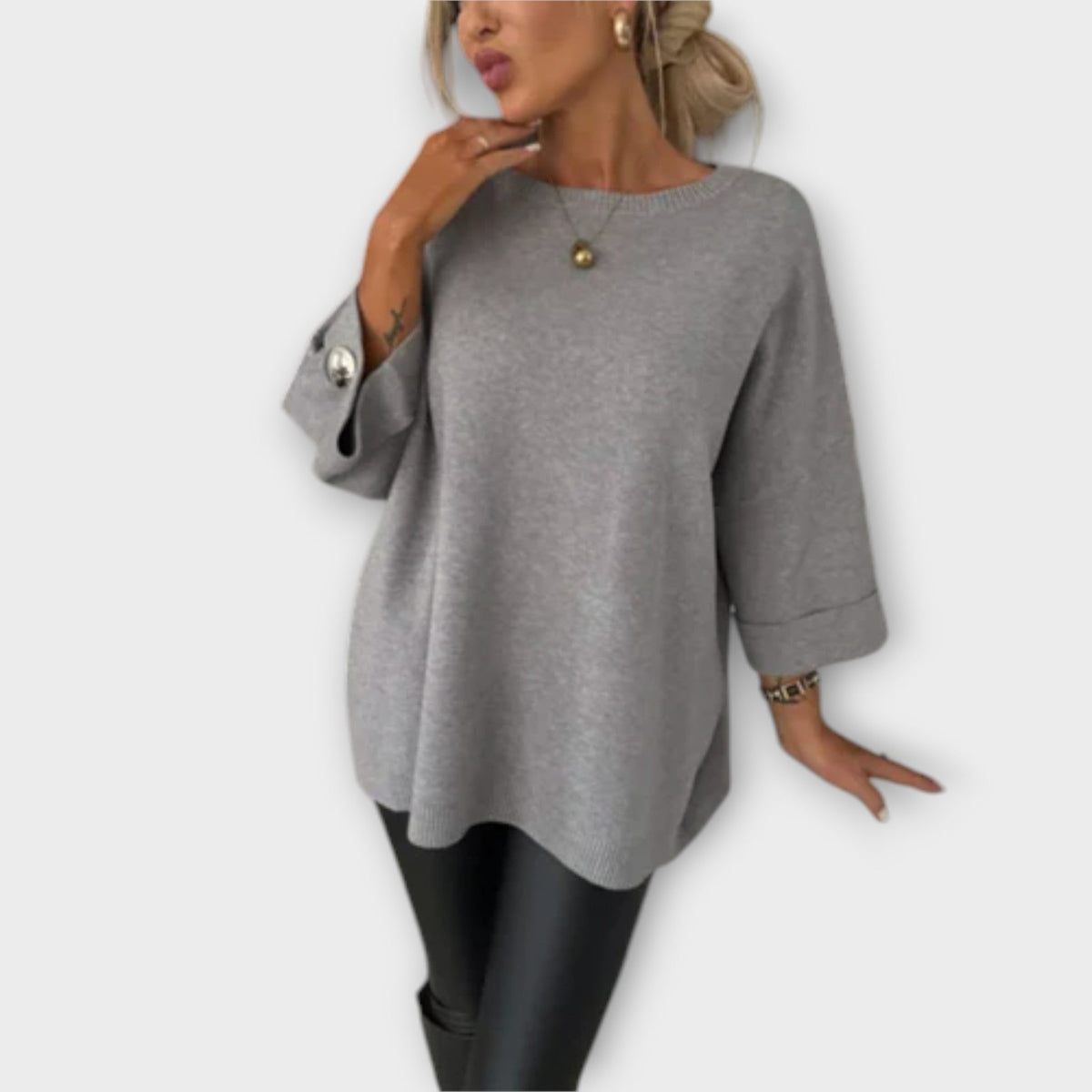 Cadence | Elegant Knitted Blouse