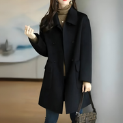 Nyah | Double-Breasted Short Coat