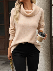 Olyvia | Foldover-Neck Jumper