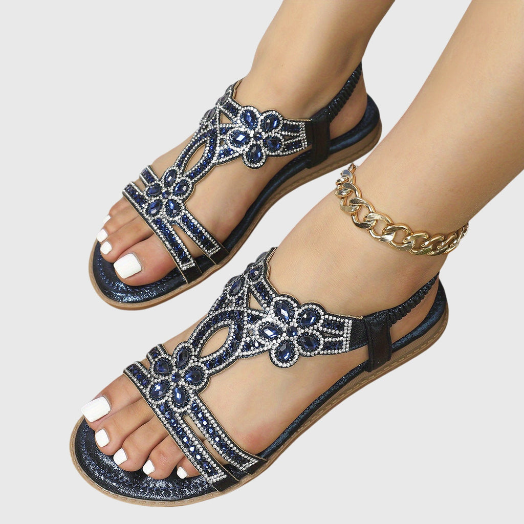CADENCE | QUILTED CUSHIONED SANDALS