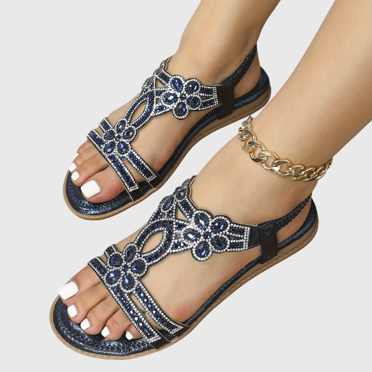 CADENCE | QUILTED CUSHIONED SANDALS