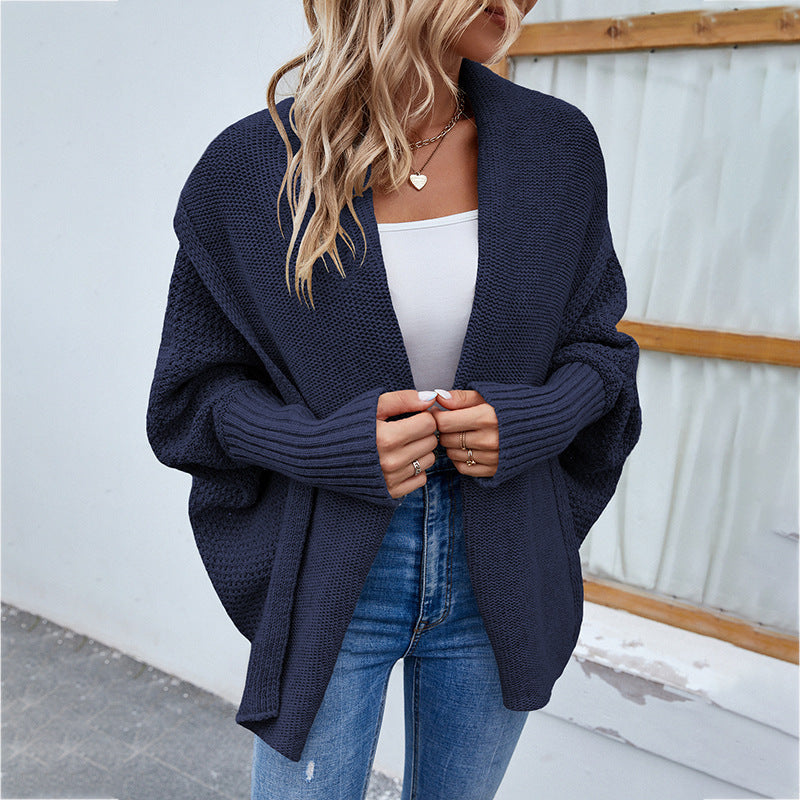 Syreeta | Shawl-Collar Open Cardigan