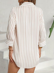 Jameelah | Striped Button Shirt