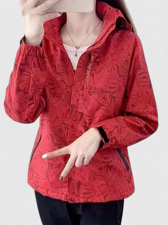 THANYELLE | FLORAL HOODED JACKET