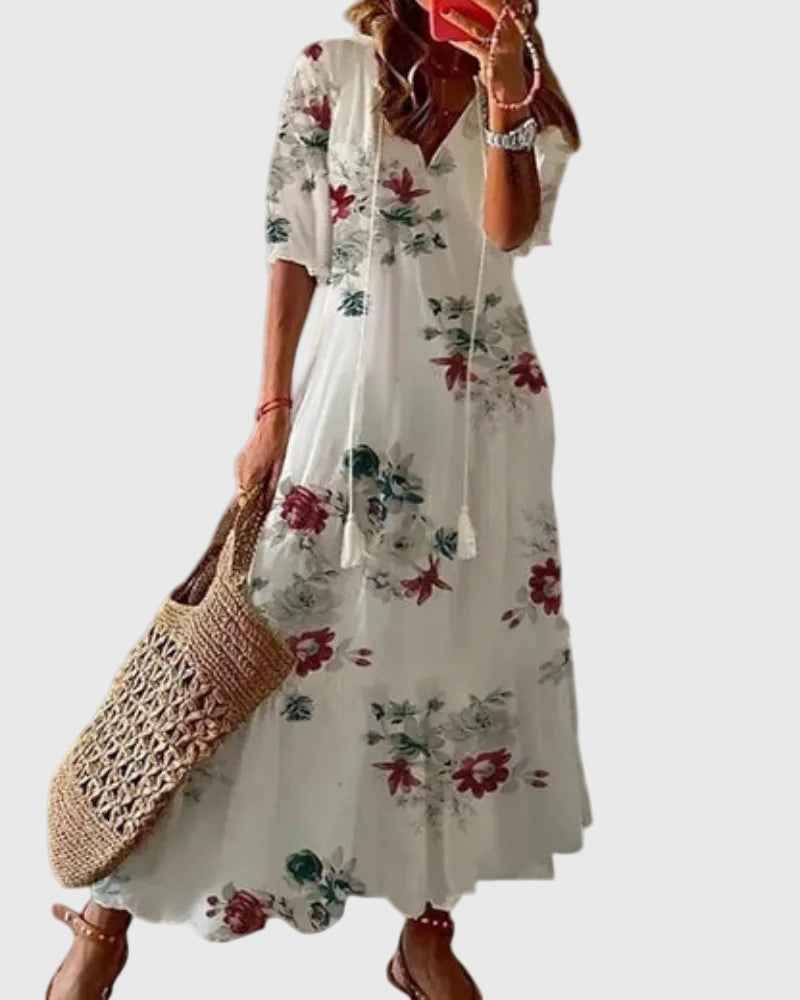 Amalia | Vintage Boho Maxi Dress