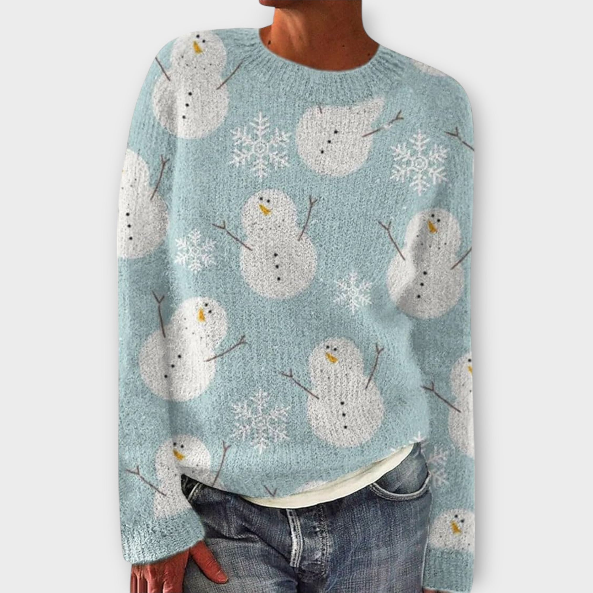 Simone | Cozy Christmas Crème Jumper