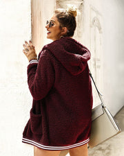 Mollie | Hooded Textured Jacket