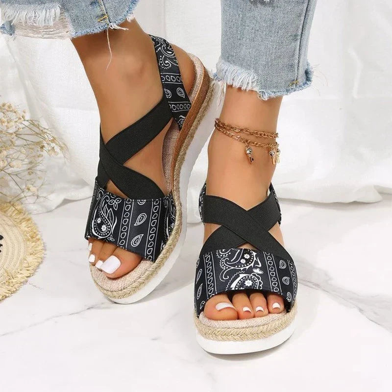Women's sandals in Black