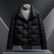Mimi | Square-Quilted Button Jacket