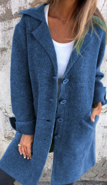 Odette | Textured Notch-Lapel Blazer