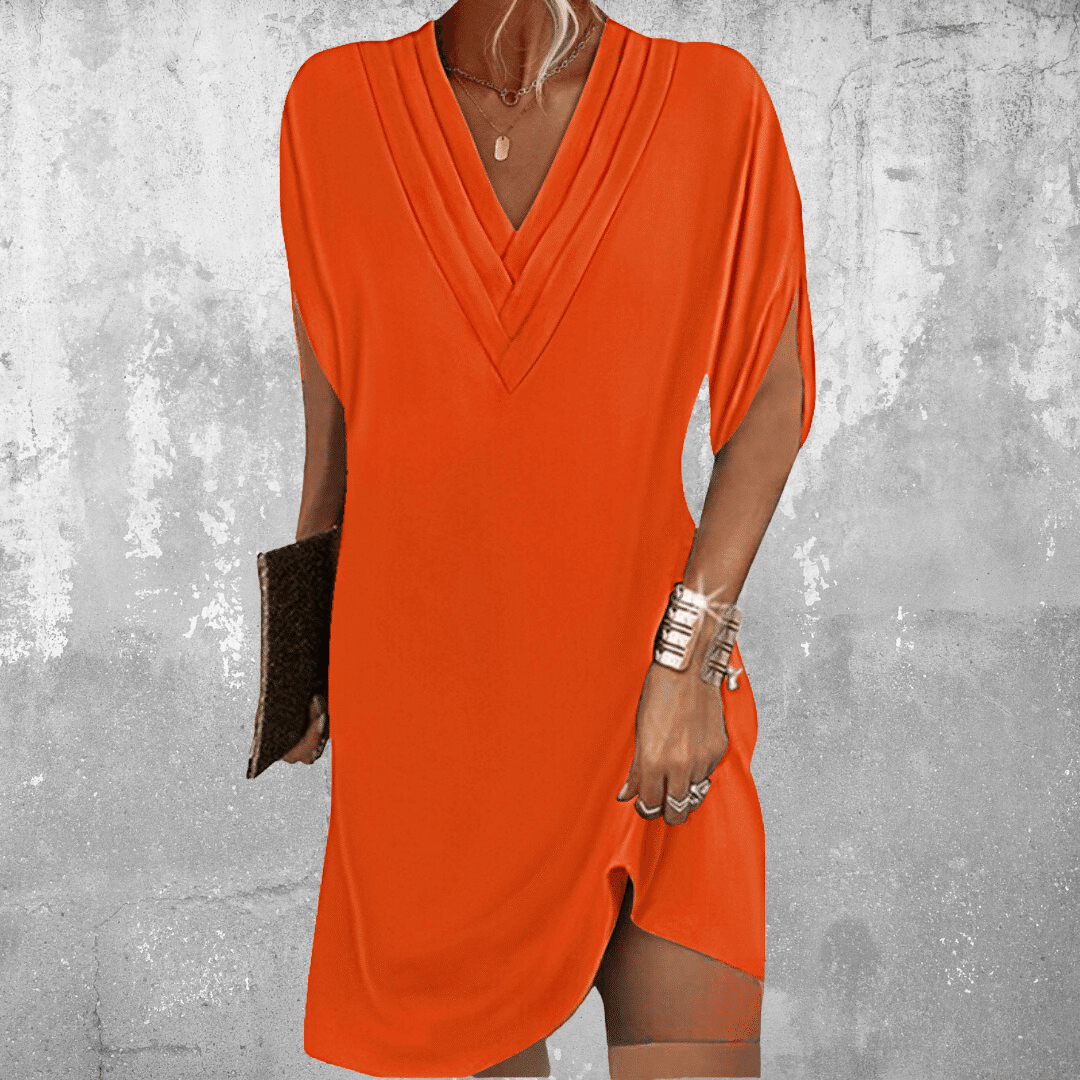 Minetta | Elegant Dress With Covered Belly