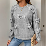 Raizy | Bow-Detail Sweatshirt