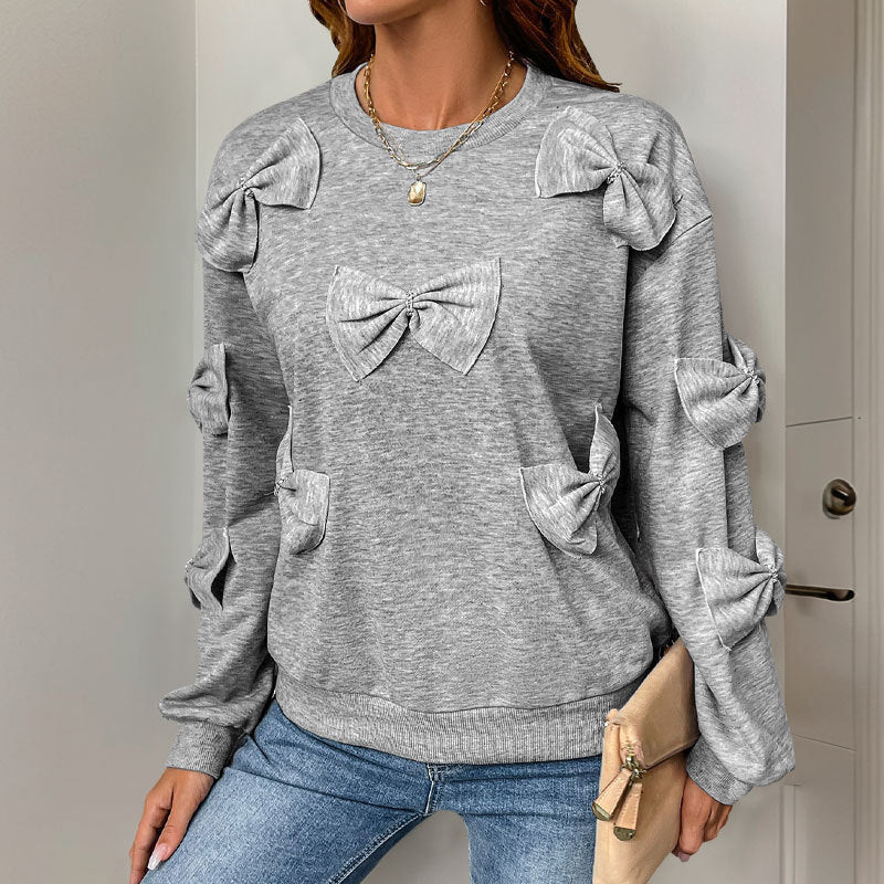 Raizy | Bow-Detail Sweatshirt