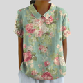 BLOEMIGE | FLORAL COLLARED TOP