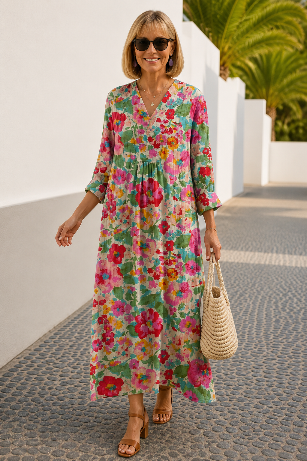 ELSIE | RELAXED MIDI DAY DRESS