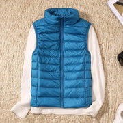 Anamaria | Stand-Collar Quilted Gilet
