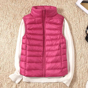 Anamaria | Stand-Collar Quilted Gilet