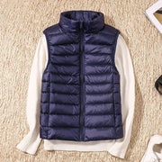 Anamaria | Stand-Collar Quilted Gilet