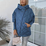 Zoie | Hooded Diamond-Quilted Jacket
