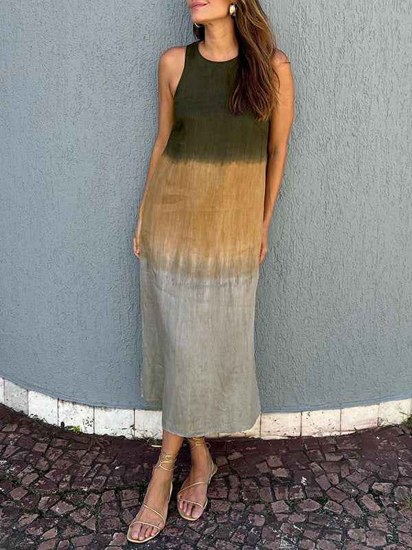 Heather | Casual Gradient Dress