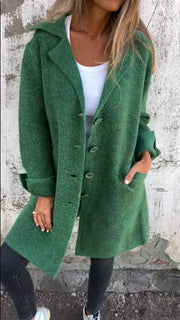 Odette | Textured Notch-Lapel Blazer