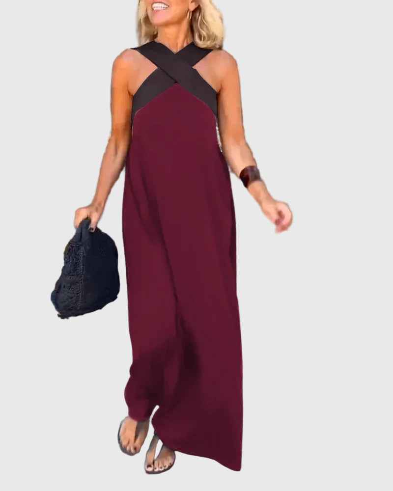 Elena | Elegant Maxi Flowing Dress