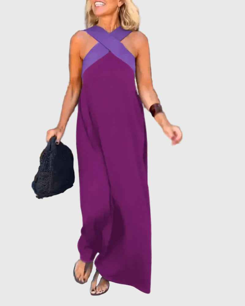 Elena | Elegant Maxi Flowing Dress