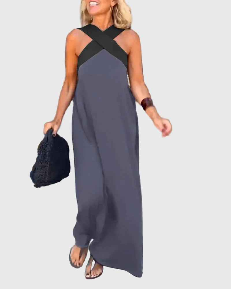 Elena | Maxi Dress Smooth And Elegant