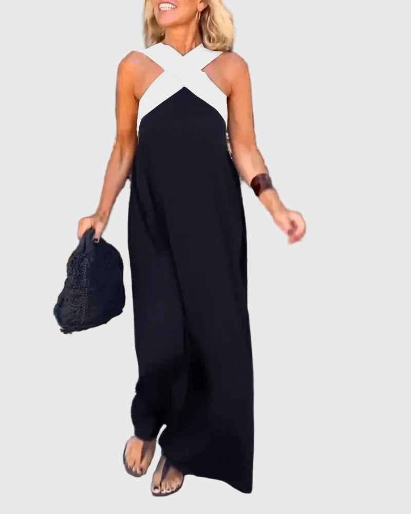 Elena | Maxi Dress Smooth And Elegant