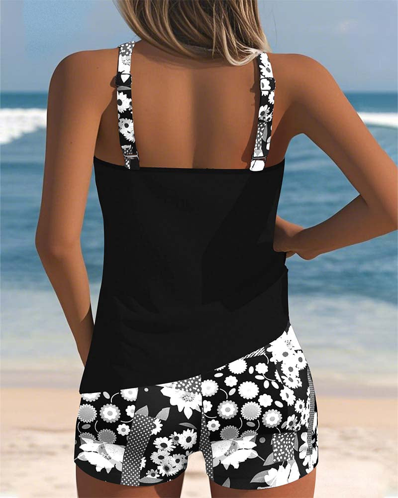 LALUNA | PRINTED LIGHTWEIGHT SWIMSUIT