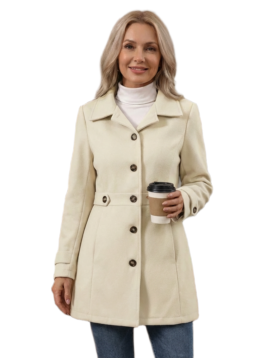 Yoselin | Short Double-Breasted Coat