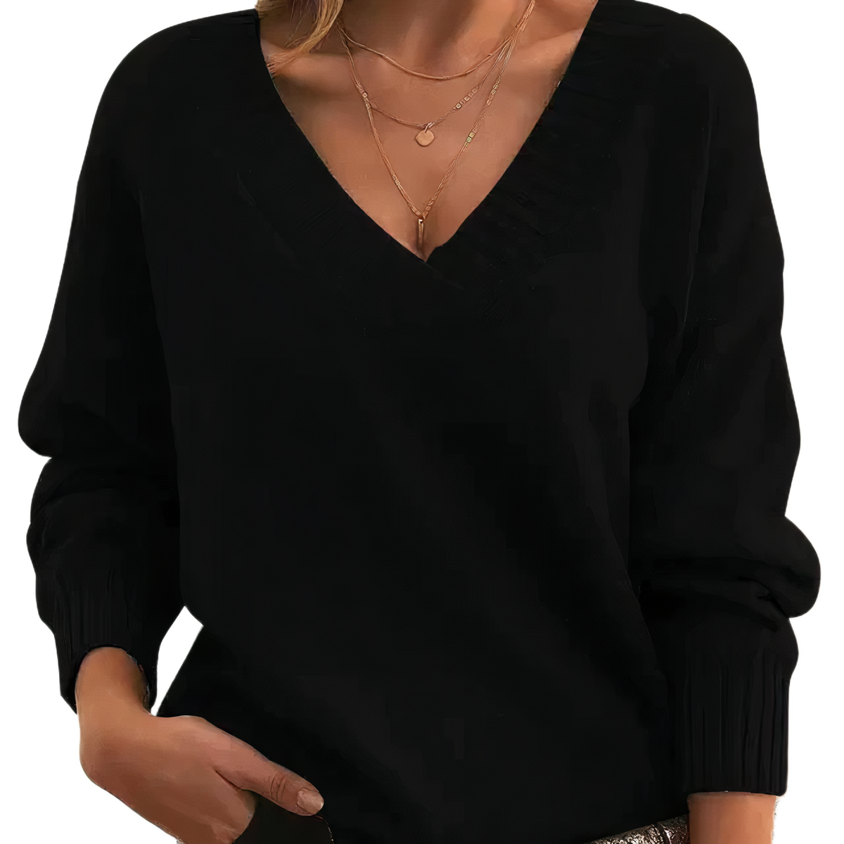 Deyanira | V-Neck Jumper