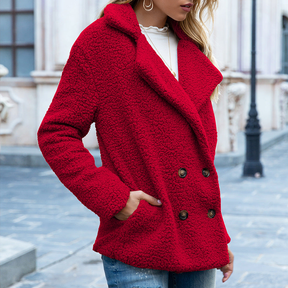 Rosetta | Textured Lapel-Collar Jacket