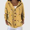 KNITTED HOODED JACKET