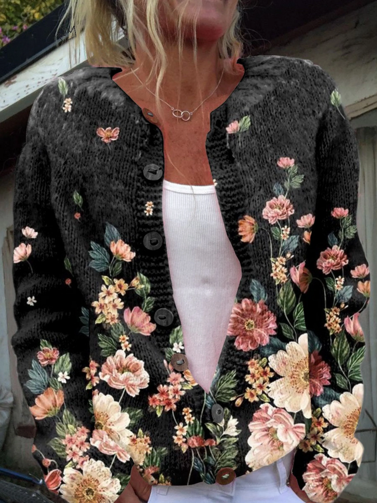 MARIA | VINTAGE FLORAL CARDIGAN