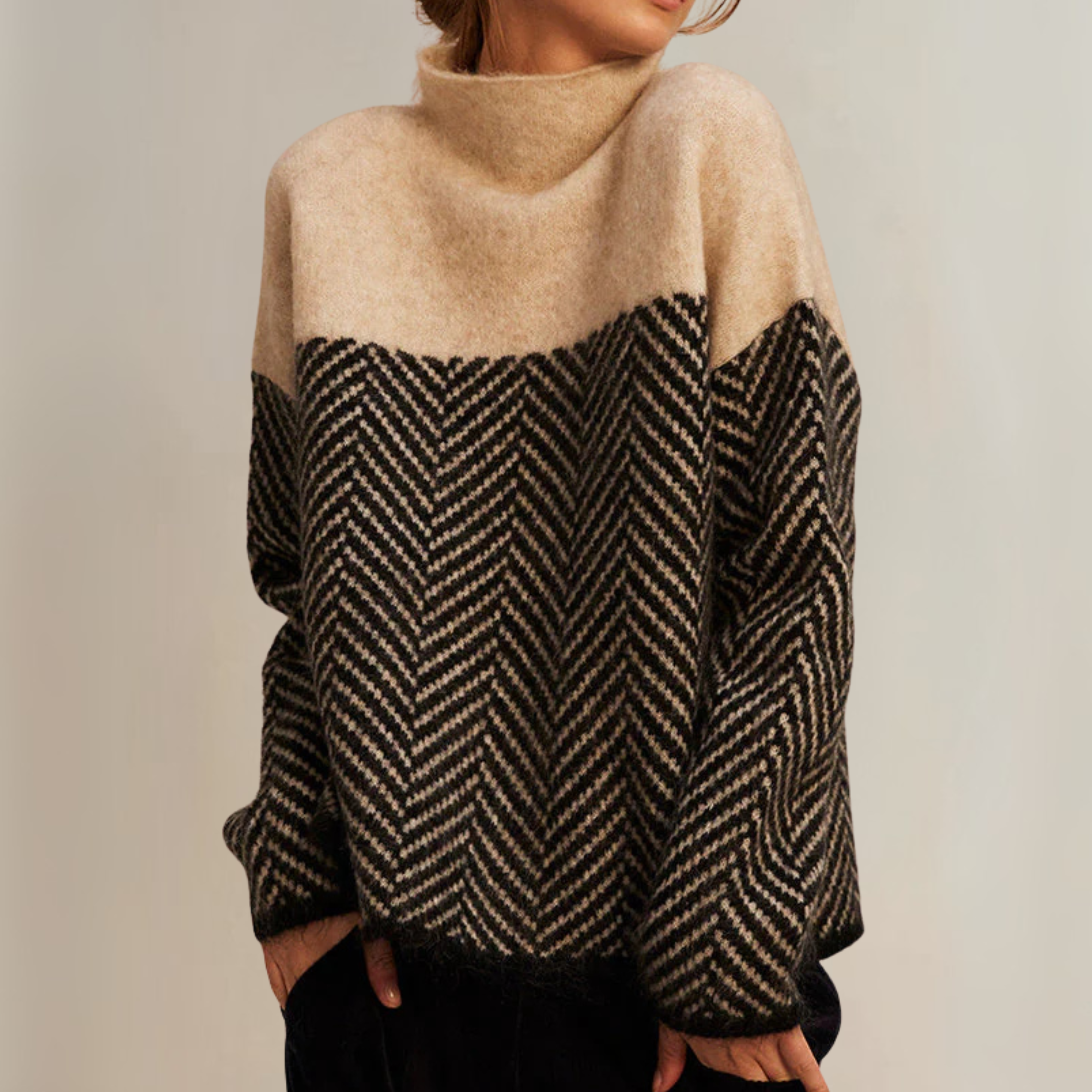 NORAH | COTTON HIGH-NECK SKIRT