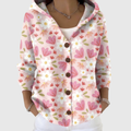 KNITTED HOODED JACKET